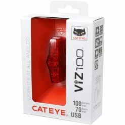 Cateye VIZ 100 Rear Light -VÉLOS DE ROUTE SOLDES CA475VIZ100202