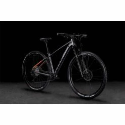 Cube Reaction Pro Hardtail Bike (2022) 17 Cube Reaction Pro Hardtail Bike (2022) -VÉLOS DE ROUTE SOLDES CUBE Reaction Pro Hardtail Bike 512100 Grey Orange 2022 06