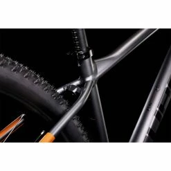 Cube Reaction Pro Hardtail Bike (2022) 19 Cube Reaction Pro Hardtail Bike (2022) -VÉLOS DE ROUTE SOLDES CUBE Reaction Pro Hardtail Bike 512100 Grey Orange 2022 08