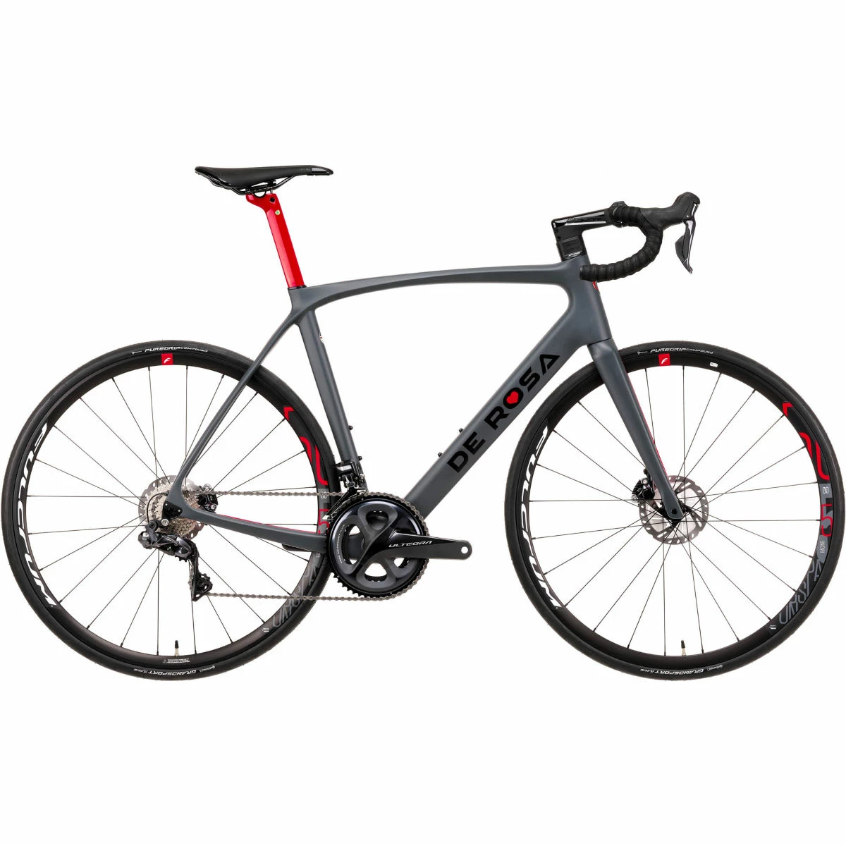 Vélo De Route De Rosa IDOL Ultegra Di2 Racing500 Rosso 51.1 (disque) 3 Vélo De Route De Rosa IDOL Ultegra Di2 Racing500 Rosso 51.1 (disque)