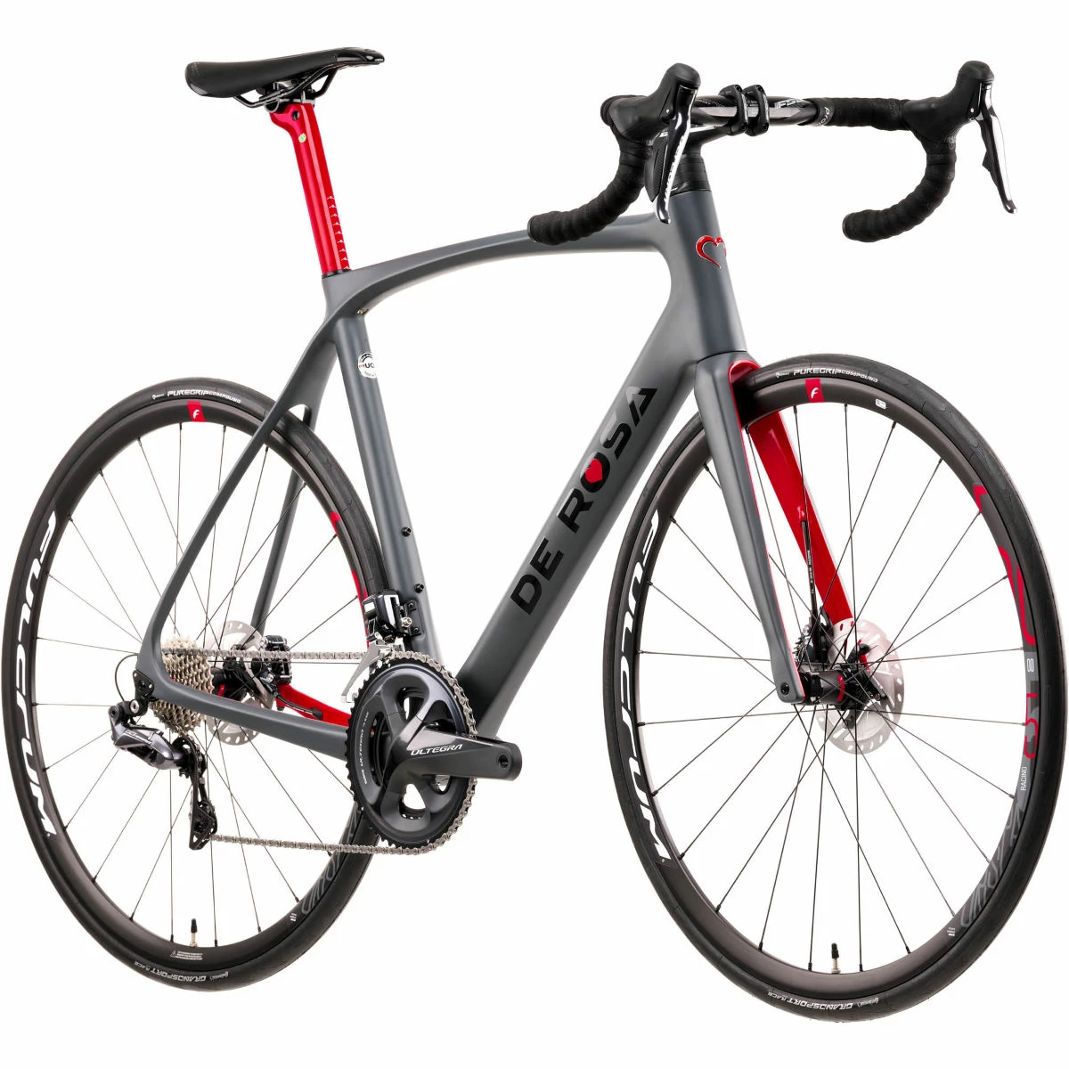 Vélo De Route De Rosa IDOL Ultegra Di2 Racing500 Rosso 51.1 (disque) 4 Vélo De Route De Rosa IDOL Ultegra Di2 Racing500 Rosso 51.1 (disque) – Image 2