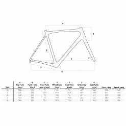 Orro Gold EVO 105 Hydro R800 Road Bike (2023) -VÉLOS DE ROUTE SOLDES Pyro Evo Size Chart