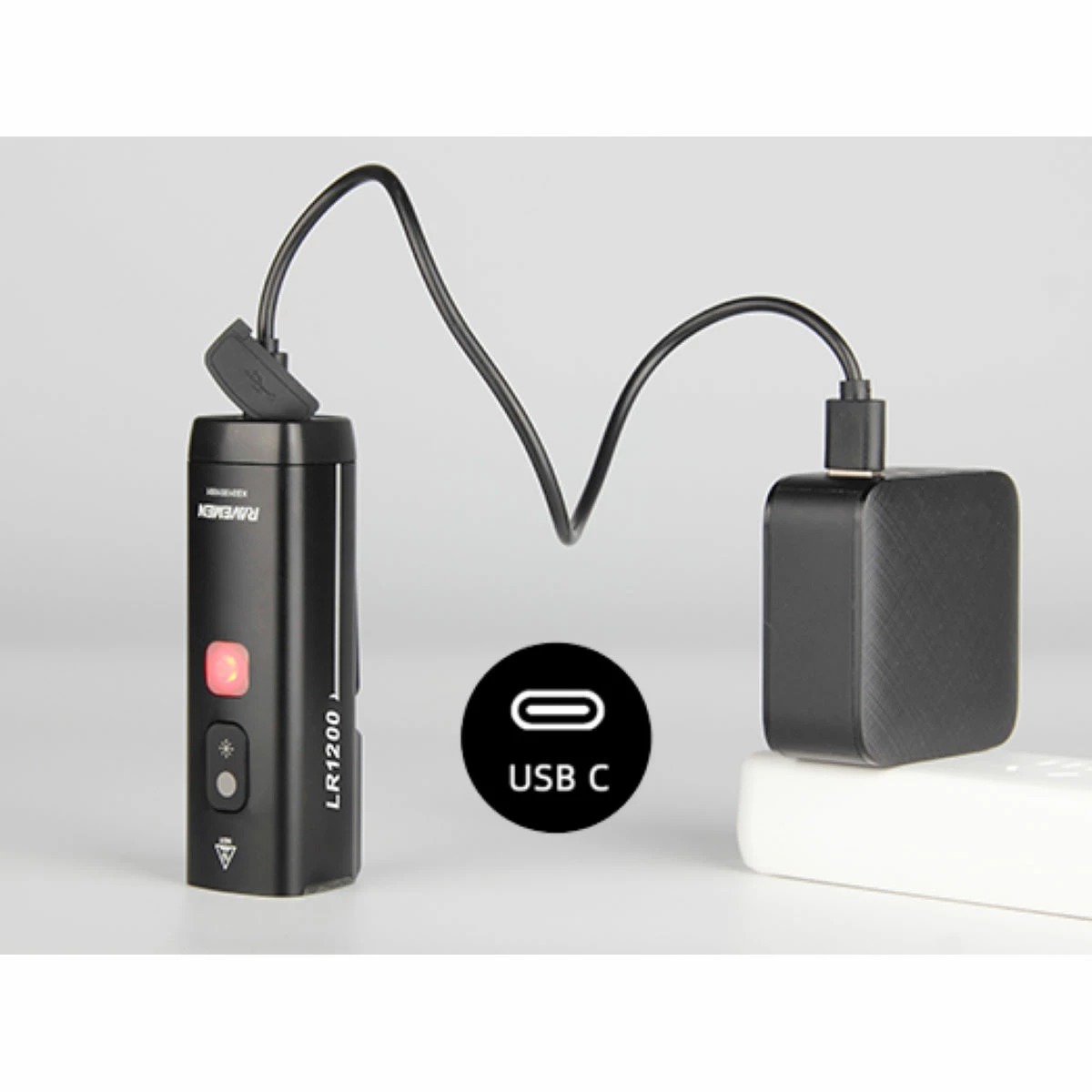 Ravemen LR1600 USB Rechargeable Front Light (1600 Lumens) 10 Ravemen LR1600 USB Rechargeable Front Light (1600 Lumens) – Image 8