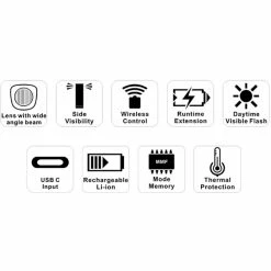 Ravemen LR1600 USB Rechargeable Front Light (1600 Lumens) 19 Ravemen LR1600 USB Rechargeable Front Light (1600 Lumens) -VÉLOS DE ROUTE SOLDES RAVEMEN LR1600 ALLOY COMMUTER Bike front light 1600 lumens 09