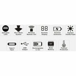 Ravemen PR2400 USB Rechargeable Front Light Grey One Size 28 Ravemen PR2400 USB Rechargeable Front Light Grey One Size -VÉLOS DE ROUTE SOLDES RAVEMEN PR2400 USB RECHARGEABLE FRONT LIGHT 12