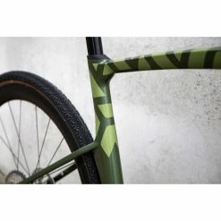 Vélo Ridley Kanzo Fast Rival1 HD (gravel, 2021) -VÉLOS DE ROUTE SOLDES Ridley Kanzo Fast Rival1 HD Gravel Bike 2021 Adventure Bikes Green 2021 SBIKAFRID003 1