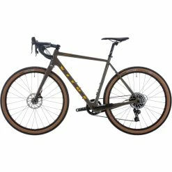 Vélo Vitus Substance CRS-1 (Apex, Gravel 2022) -VÉLOS DE ROUTE SOLDES Vitus Substance CRS 1 Adventure Bike Apex 2022 Coffee Cake 04