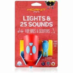 Hornit MINI Bike Light And Horn 53 Hornit MINI Bike Light And Horn -VÉLOS DE ROUTE SOLDES hornit mini light wing clip red 05