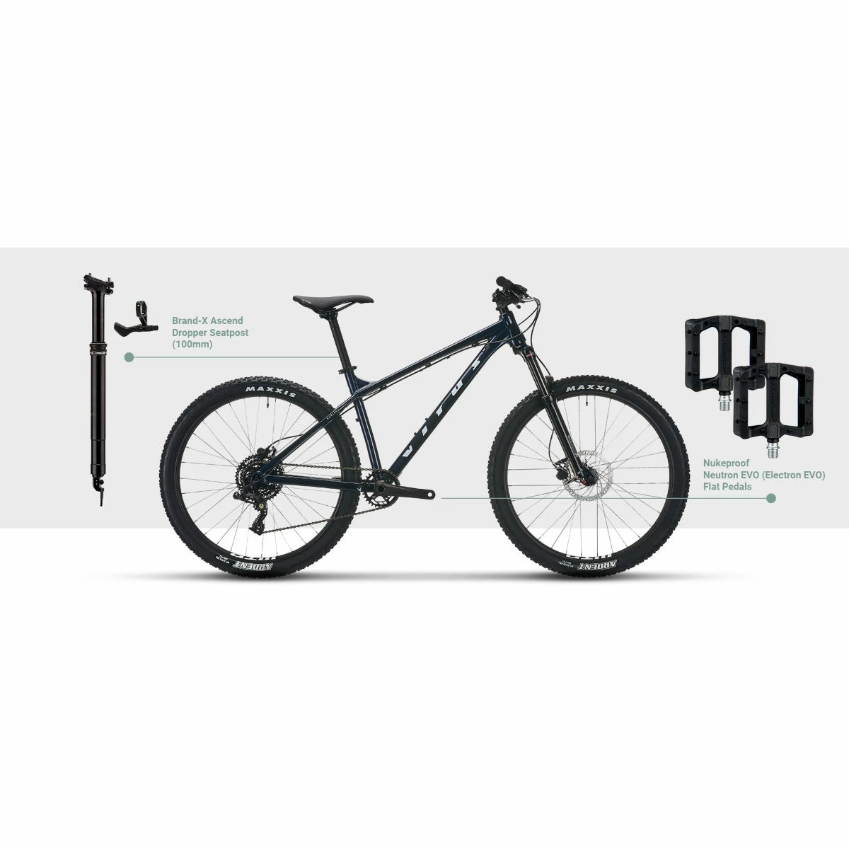 Vitus Nucleus 27 VR Dropper And Pedals Bundle 21 Vitus Nucleus 27 VR Dropper And Pedals Bundle – Image 19